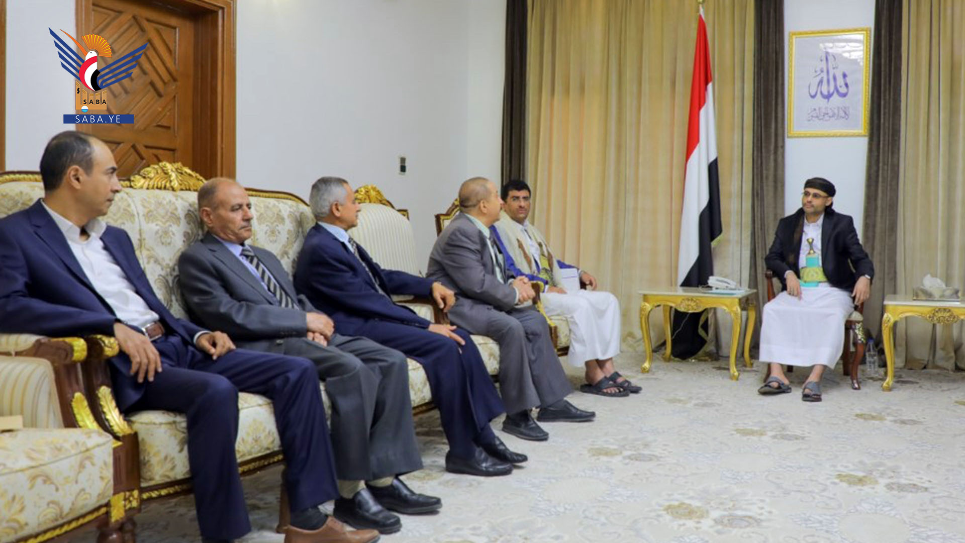 الرئيس مهدي المشاط يلتقي قيادة الهيئة العليا للرقابة على المناقصات